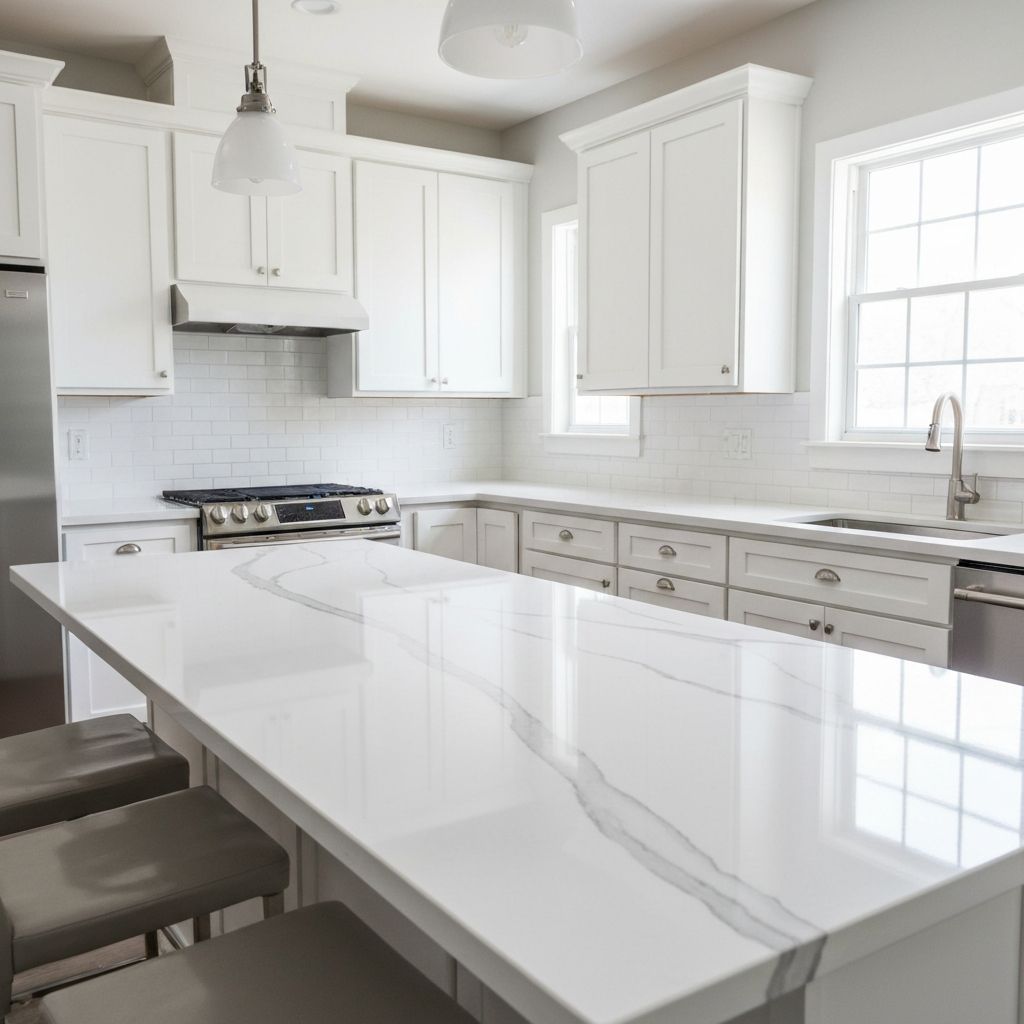 White Marble Countertop
