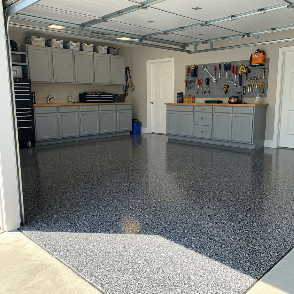 Garage Flake Floor