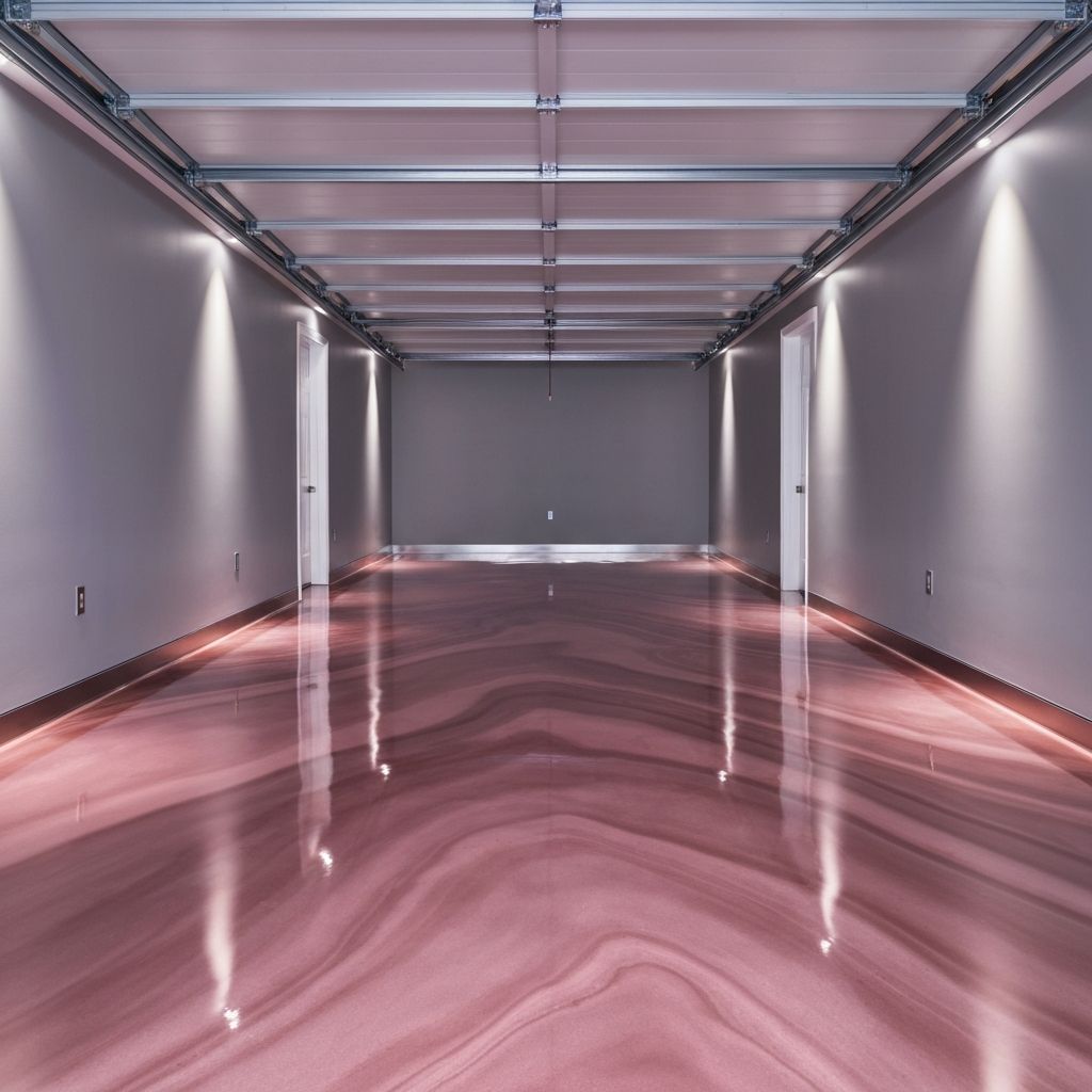 Metallic Garage Floor